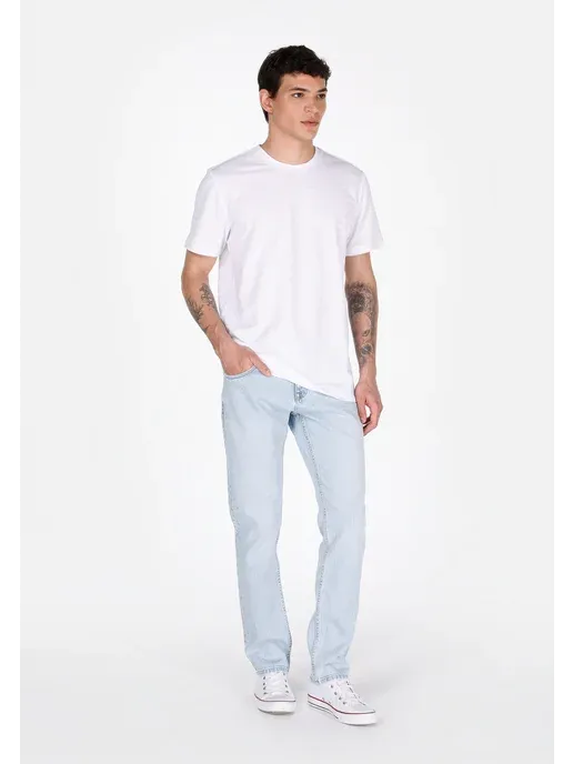 Джинсы зауженные 044 KARL Straight Fit