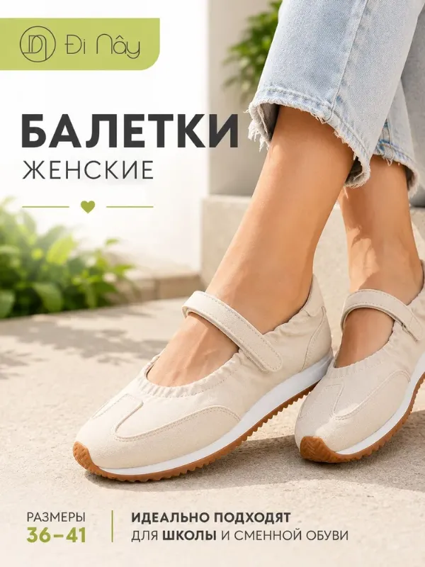 Балетки Di Nay женские летние