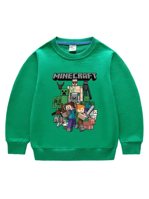 Свитшот Minecraft на мальчика