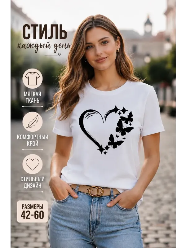 Футболка женская