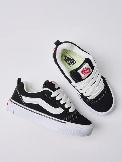 Кеды vans knu school дутые