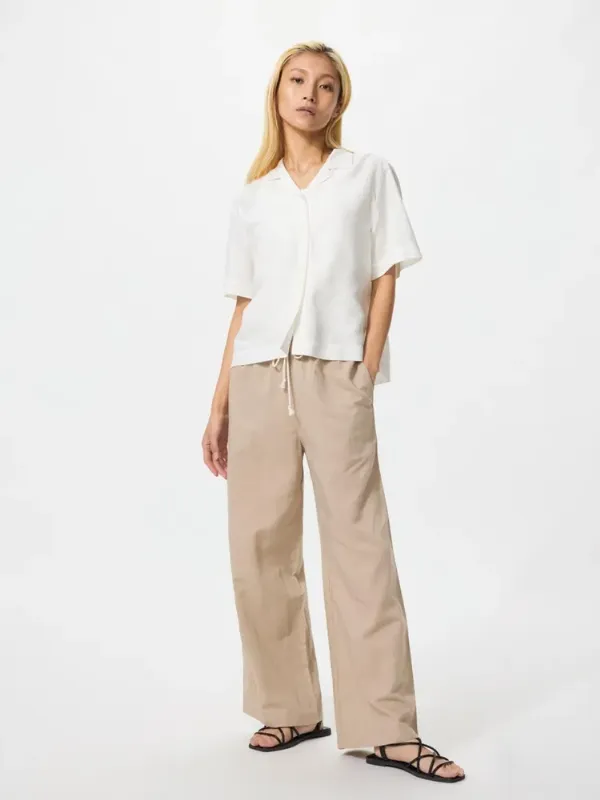Брюки широкие Uniqlo Женский брюки 482246