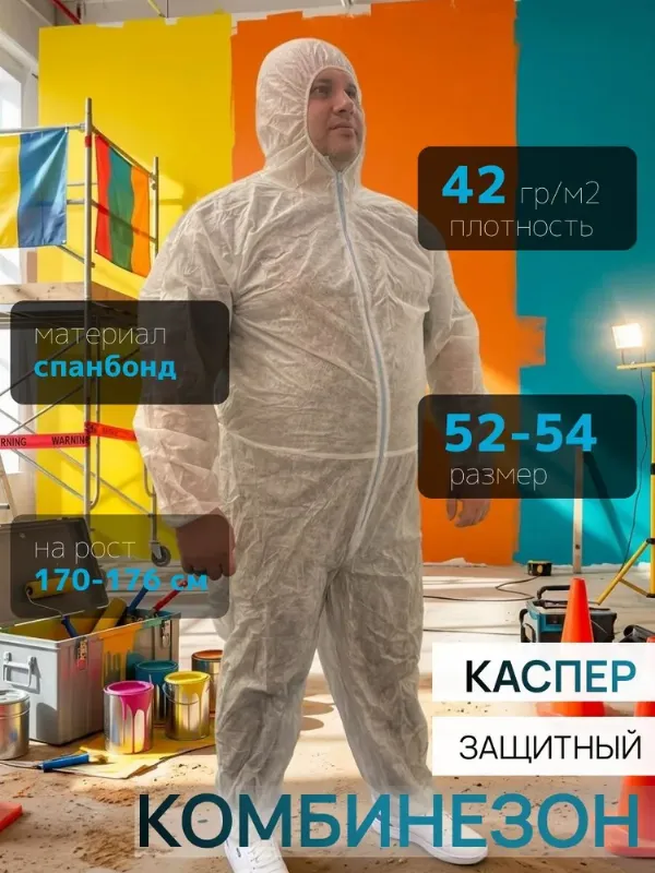 Комбинезон защитный Каспер белый