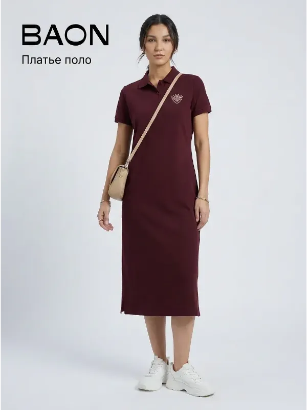 Платье женское повседневное летнее хлопок