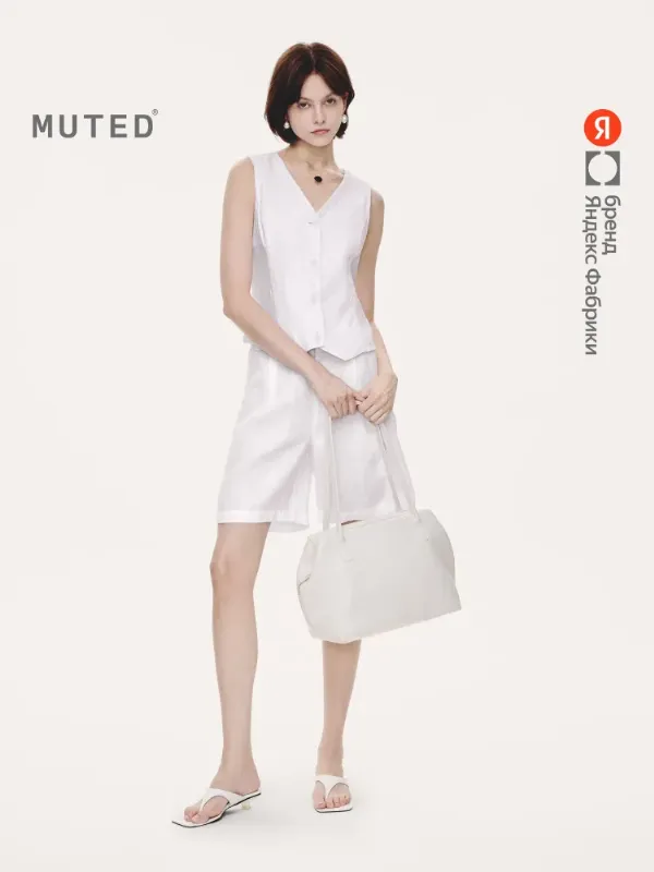 Шорты MUTED изо льна, Яндекс Фабрика