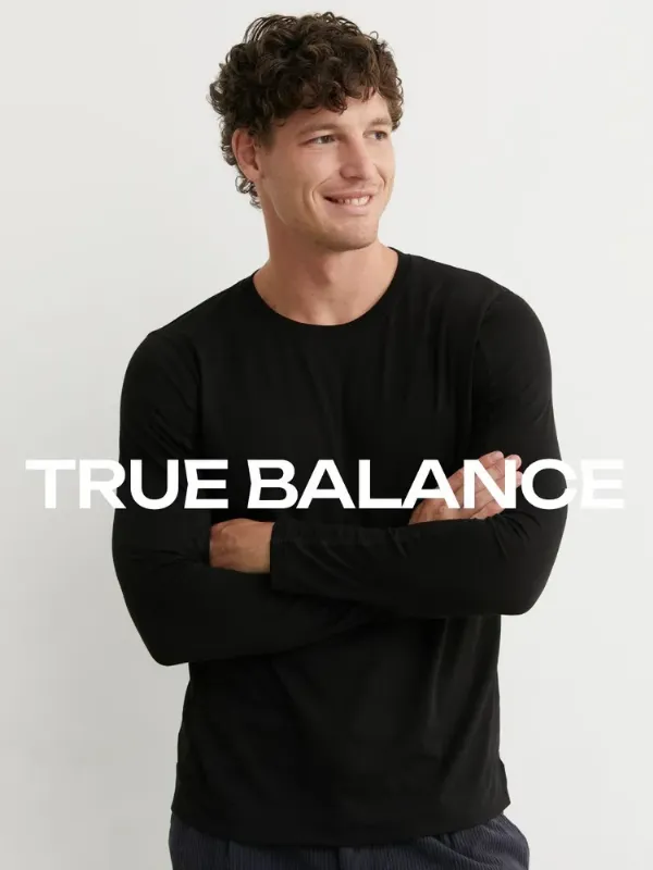 Лонгслив TRUE BALANCE хлопковый, плотность 145 гр/м2