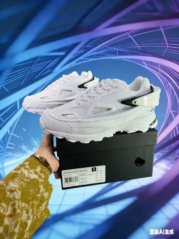 Кроссовки Мужские кроссовки RAF SIMONS Cylon-21 черные низкие повседневные на шнуровке