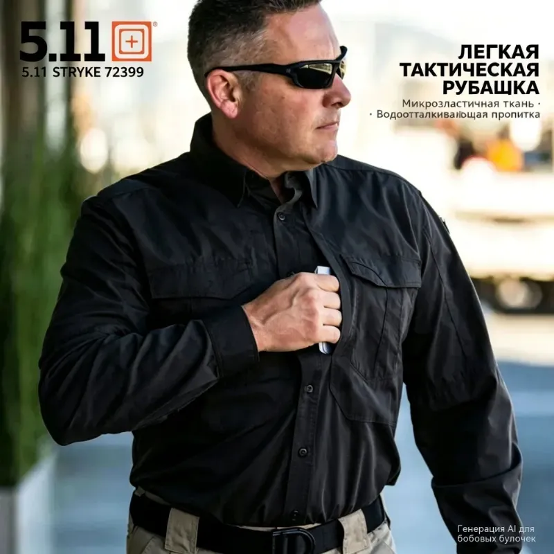 Рубашка 5.11 Tactical 5.11STRYKET LONG SLEEVE SHIRT