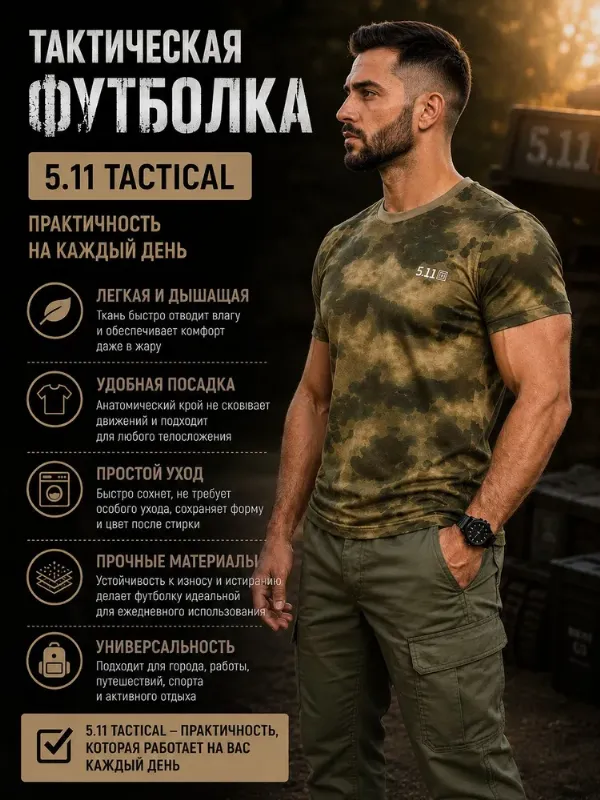 Футболка 5.11 1 шт