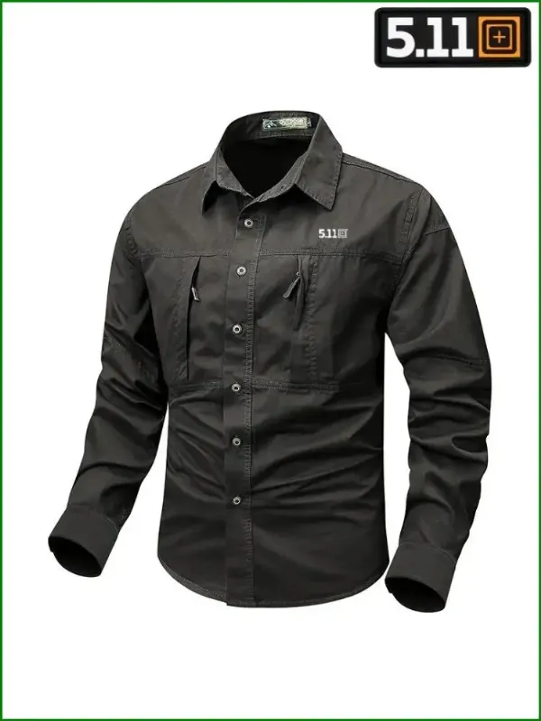 Рубашка 5.11 Tactical Мужская Рубашка Короткий Рукав Военный Стиль Тактическая Рабочая Для Отдыха на Природе,size 44-56