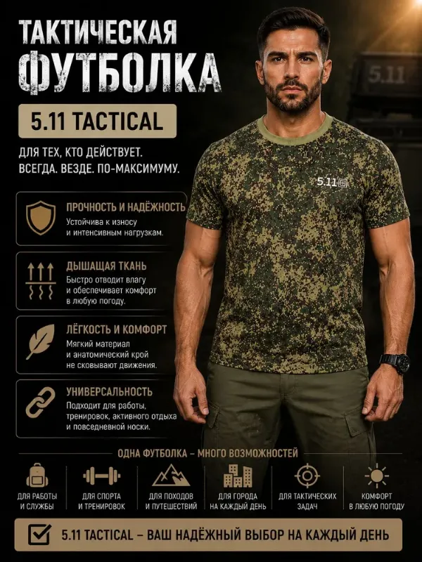 Футболка 5.11 1 шт