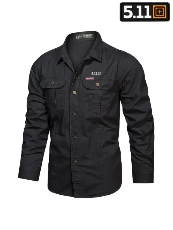 Рубашка 5.11 Tactical Мужская Рубашка Короткий Рукав Военный Стиль Тактическая Рабочая Для Отдыха на Природе,size 44-56