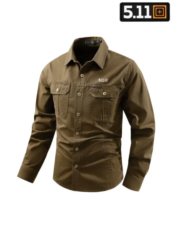 Рубашка 5.11 Tactical Мужская Рубашка Короткий Рукав Военный Стиль Тактическая Рабочая Для Отдыха на Природе,size 44-56