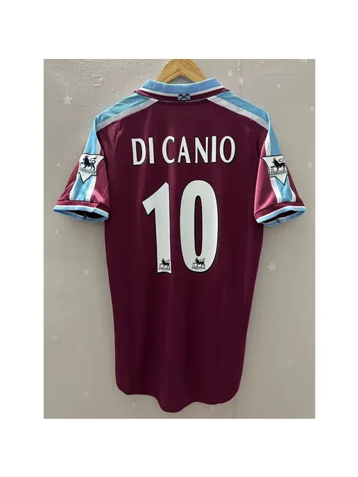99-01 вест хам ди канио футбольный джерси DI CANIO