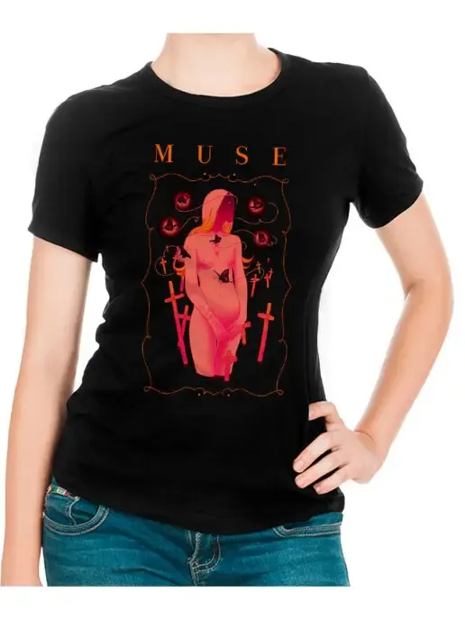 Футболка с принтом Muse Женская
