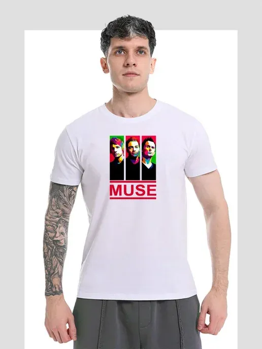Футболка с принтом Muse