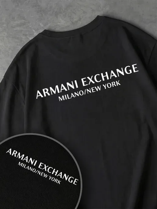 Футболка Armani Exchange оверсайз