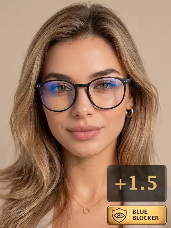 Очки для зрения женские +1.50 антиблик