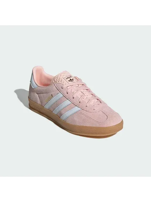 Кроссовки Gazelle Indoor розовые женские