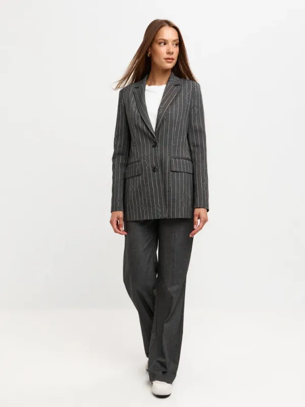 Костюм классический TEOREMA OFFICEWEAR брючный офисный двойка