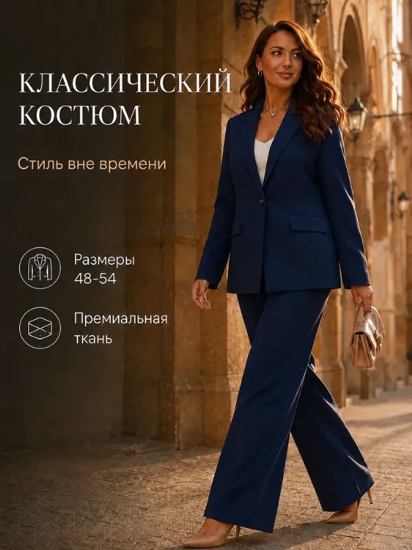 Костюм классический TravelDen Style Костюм брючный классический