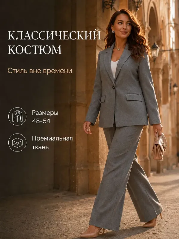 Костюм классический TravelDen Style Костюм брючный классический