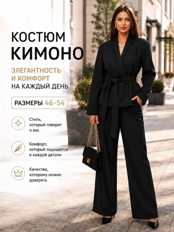 Костюм классический TravelDen Style Костюм брючный классический