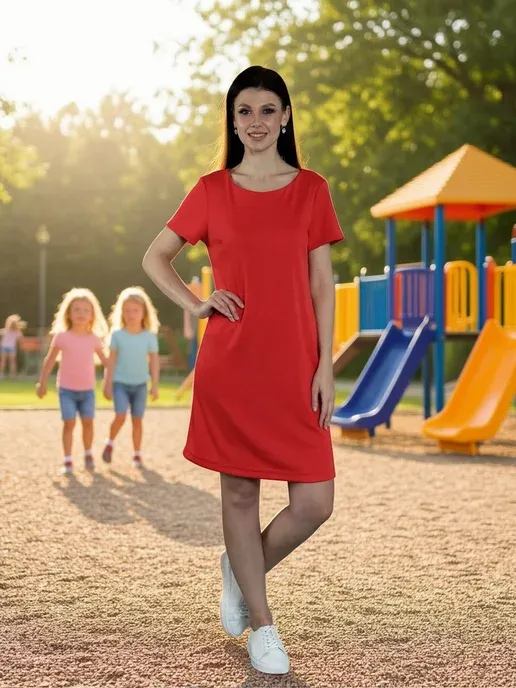 Платье на дачу