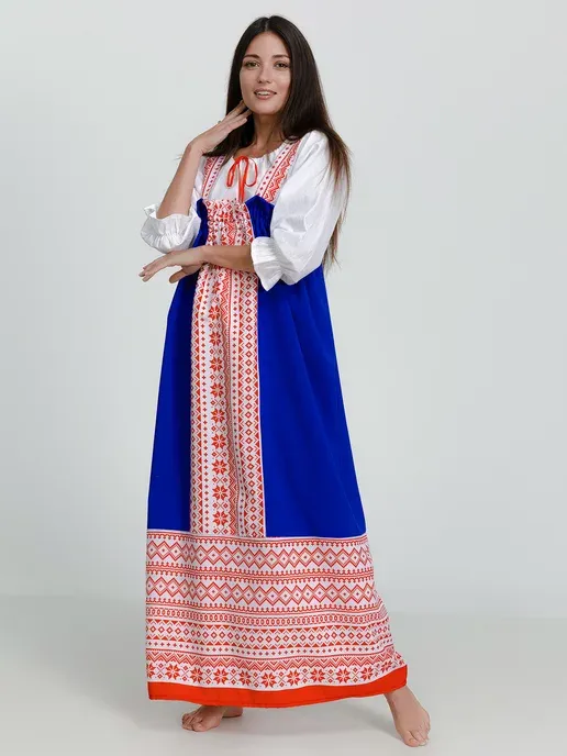 Сарафан русский народный