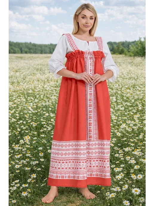 Сарафан русский народный