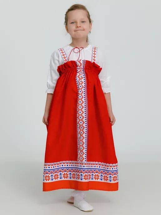 Сарафан русский народный