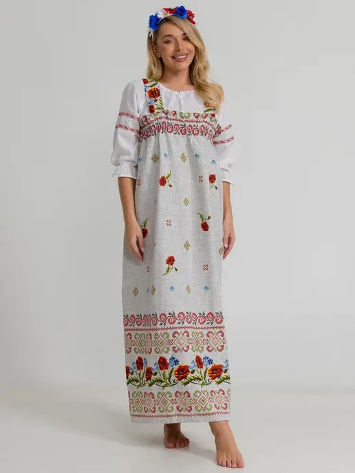 Сарафан русский народный
