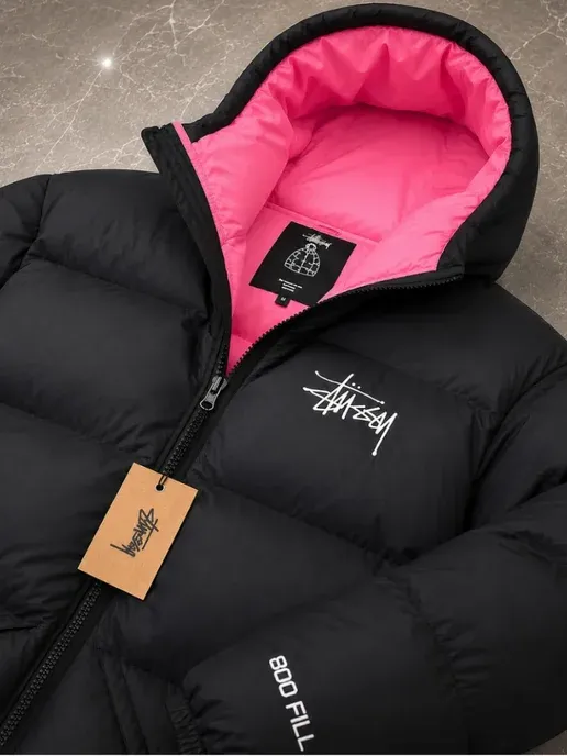 Куртка мужская пуховик Stussy