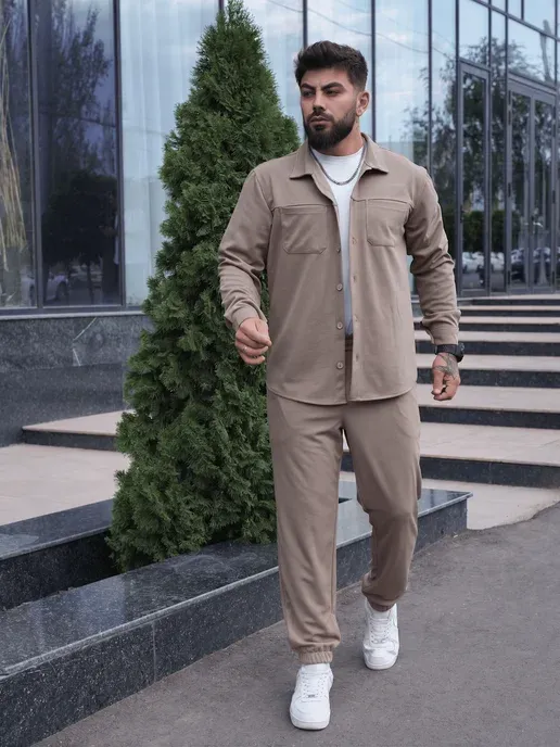 Костюм двойка рубашка с брюками