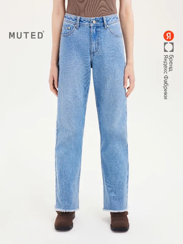 Джинсы MUTED STRAIGHT, Яндекс Фабрика