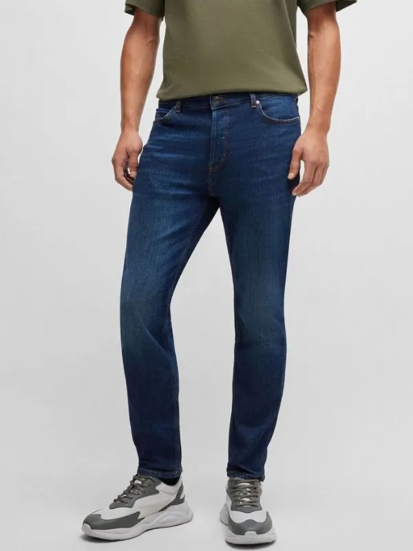 Джинсы HUGO 634 Slim-Fit 634 Tapered fit