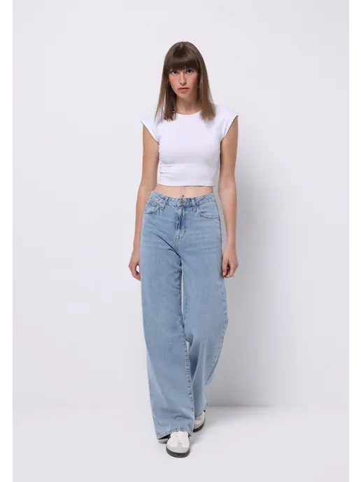 Джинсы широкие 970 BERRY Regular Fit