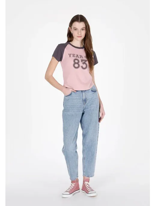 Джинсы-бананы 855 Fiona Barrel Fit