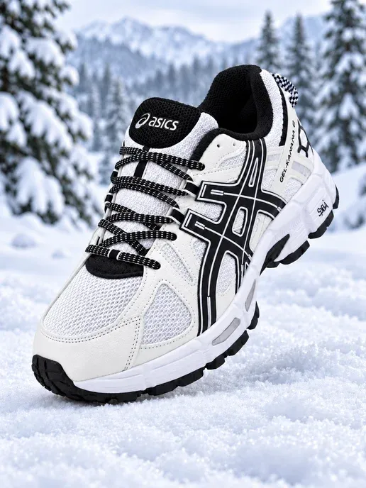 Кроссовки мужские ASICS зимние с мехом повседневные