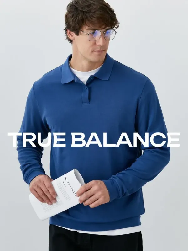 Лонгслив TRUE BALANCE хлопковый, плотность 225 гр/м2. 1 шт