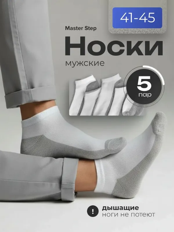 Носки MASTER STEP мужские носки, 5 пар