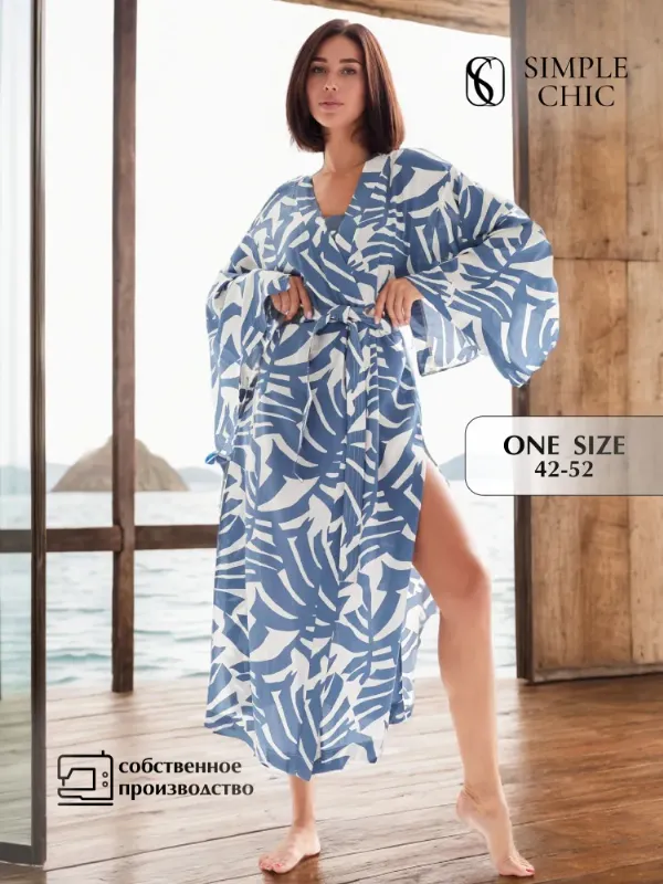 Платье для пляжа simple chic Кимоно