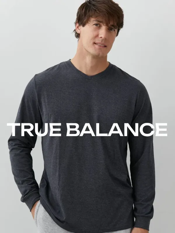 Лонгслив TRUE BALANCE из премиального хлопка, плотность 145 г/м2 1 шт