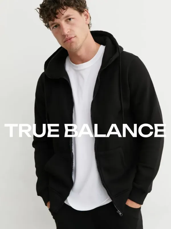 Толстовка TRUE BALANCE футер 3-х нитка с начесом, плотность 320 гр/м2