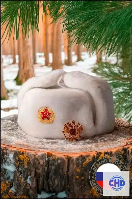 Шапка ушанка Ремешок, 1 шт