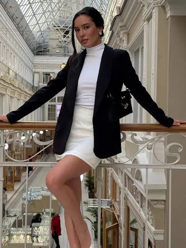 Пиджак AnyMalls однобортный удлинённый