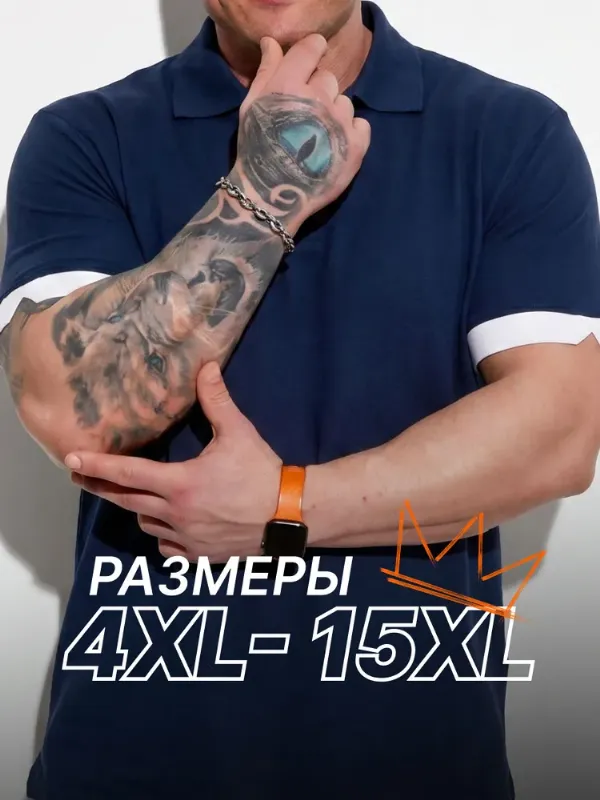 Поло MR. BIGMAN BIG SIZE