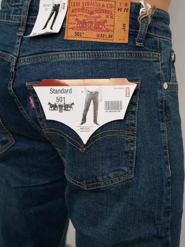 Джинсы slim Levis 501