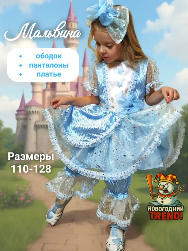 Костюм Мальвины