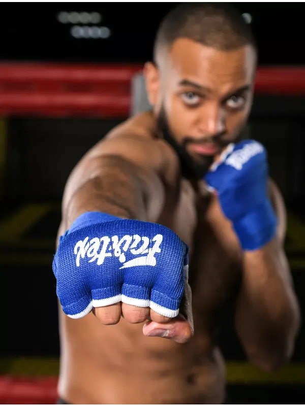Быстрые гелиевые бинты для бокса спортивные на руки Fairtex